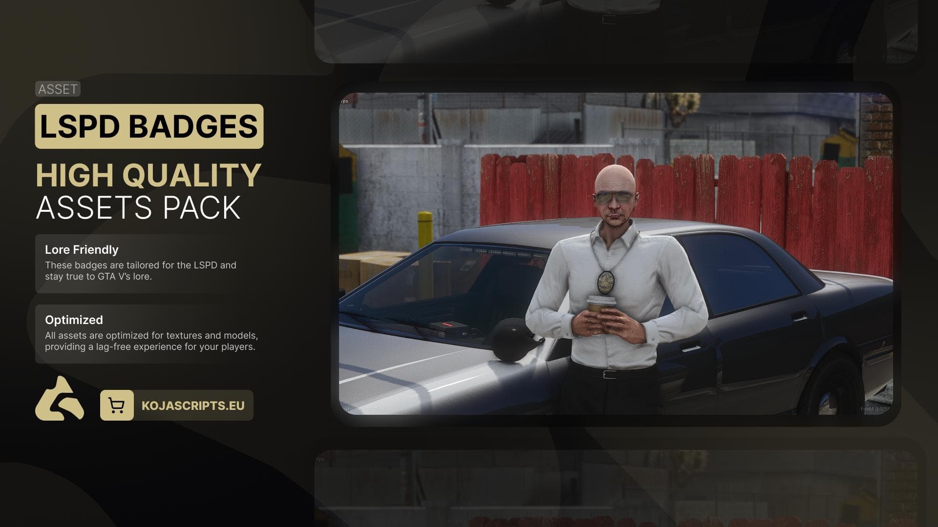 LSPD Badges V2 Included